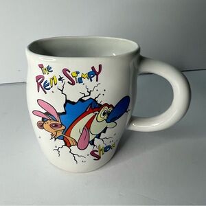 Ren & Stimpy Show White Mug
